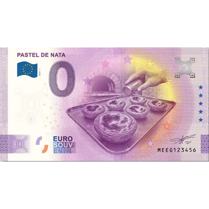 Pastel de Nata 2026-1 (HOLOGRAMA DOURADO)
