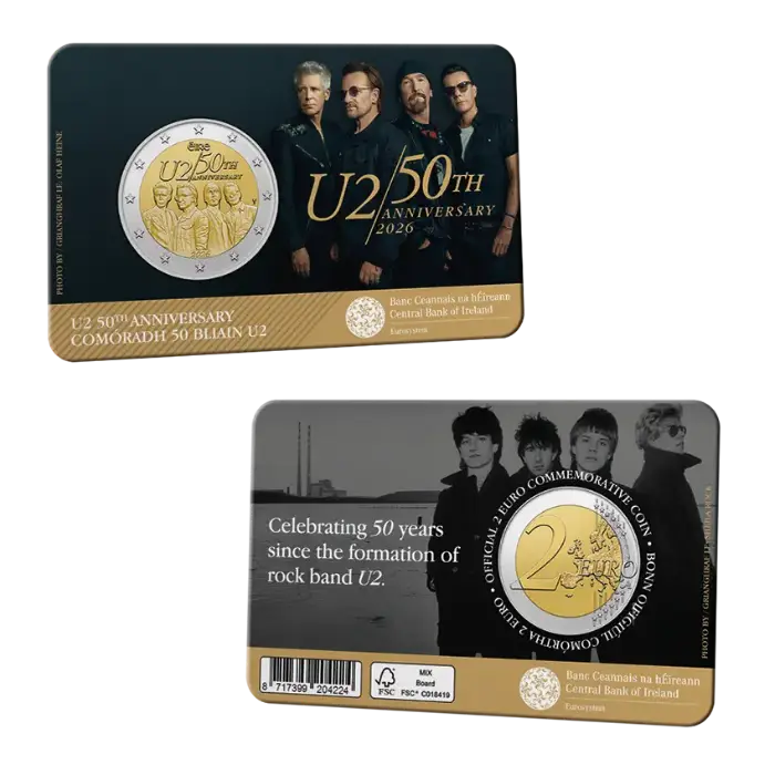 2026 Irlanda U2 50. Aniversário