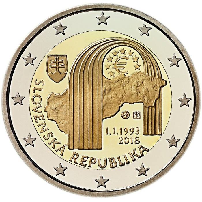 2018 Eslováquia 25. Aniversário da República Eslovaca