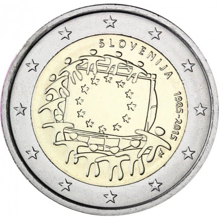 2015 Eslovénia Bandeira da UE