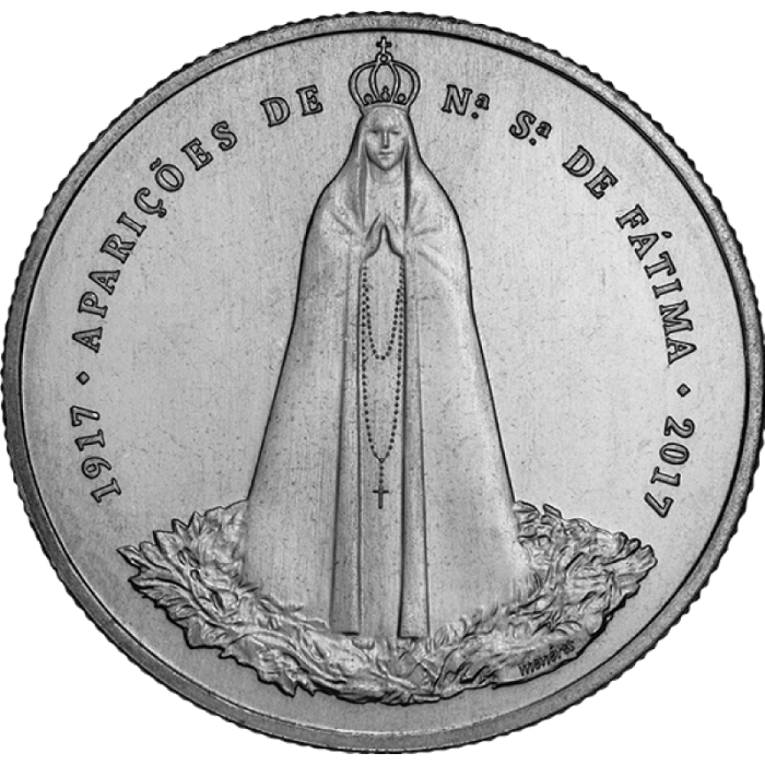 2,5&euro; 2017 Nossa Senhora de Fátima