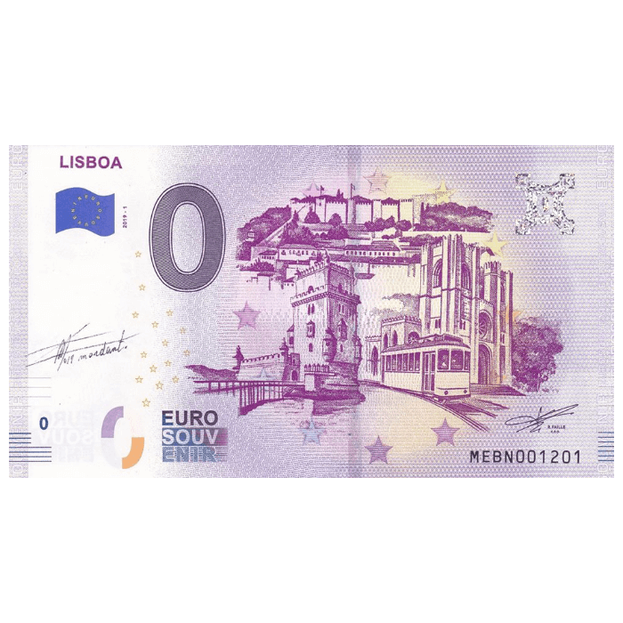 Lisboa MEBN 2019-1 (autografada por Thierry Mordant)