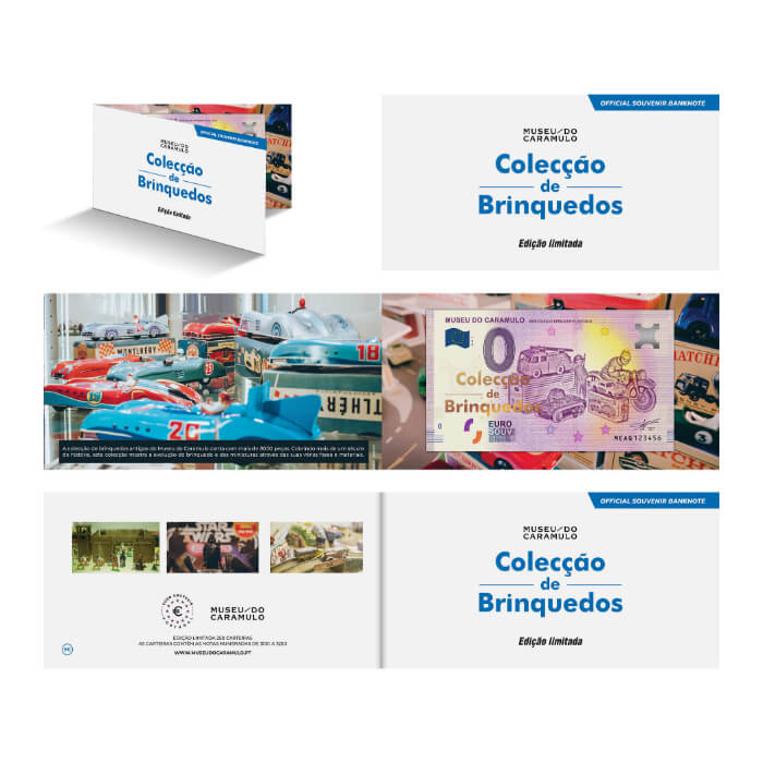 CARTEIRA Museu do Caramulo: Miniaturas e Brinquedos Antigos MEAQ 2018-2 GOLD