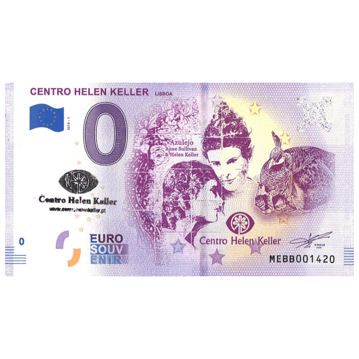 Centro Helen Keller: Lisboa MEBB 2018-1 (carimbo Centro Helen Keller)