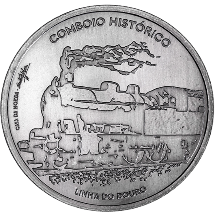 7,5&euro; 2020 Comboios Históricos PRATA