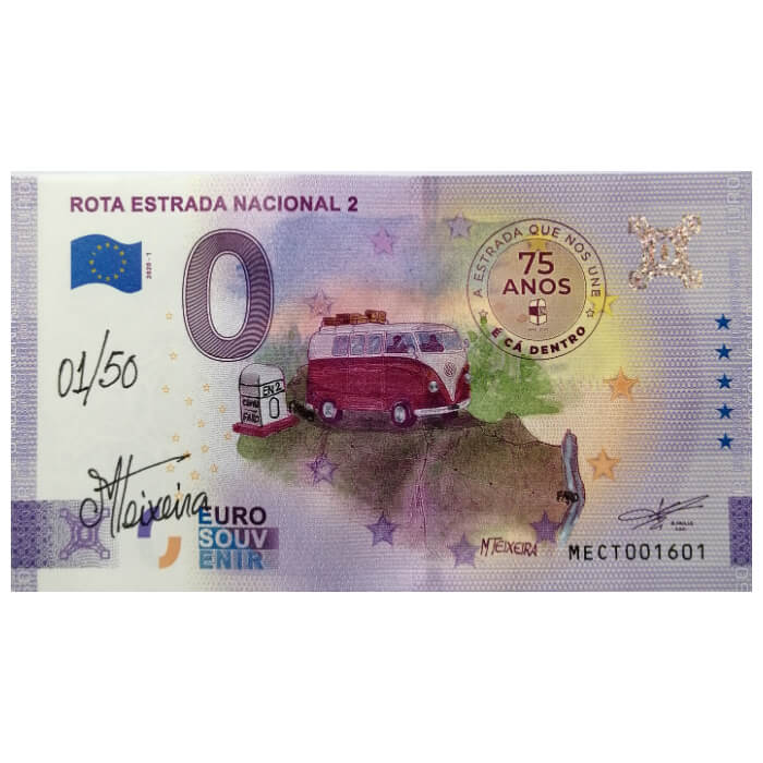 Rota Estrada Nacional 2 MECT 2020-1 (pintada por Manuel Teixeira)