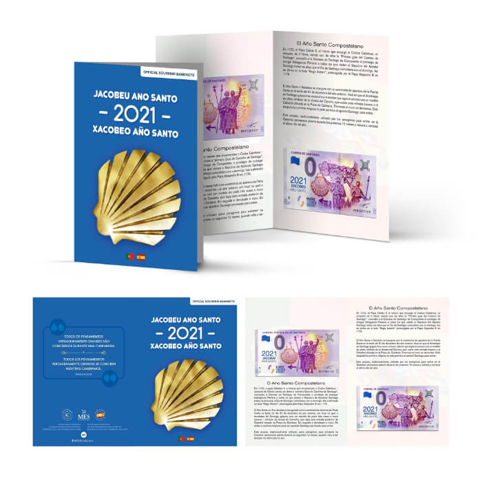CARTEIRA Caminho Português de Santiago (2 países: Portugal e Espanha) MECF 2019-1 GOLD