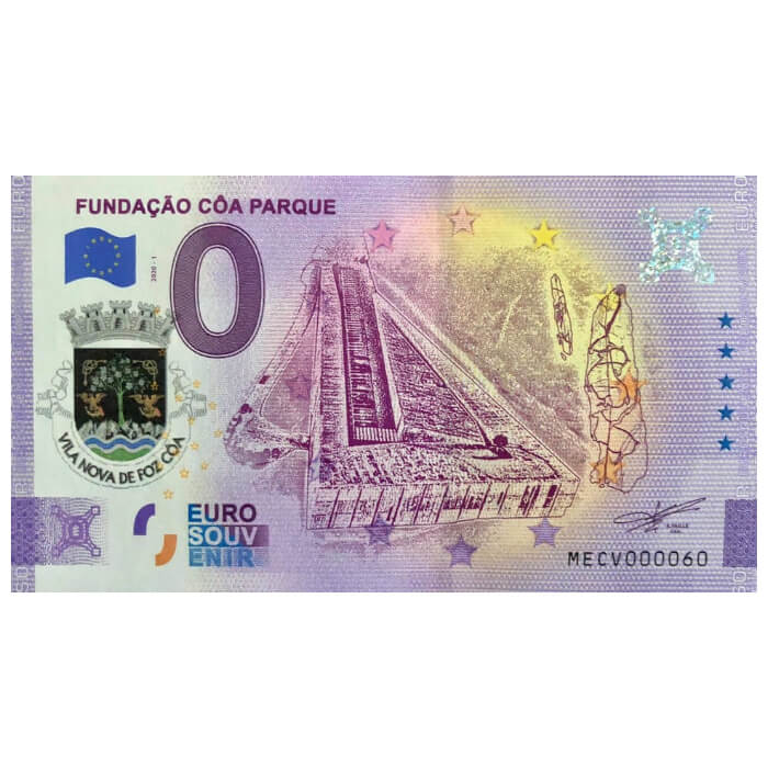 Fundação Côa Parque MECV 2020-1 (sobreimpressão brasão de Vila Nova de Foz Côa)
