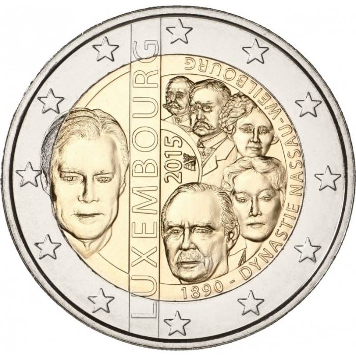 2015 Luxemburgo Dinastia Nassau Weilburg