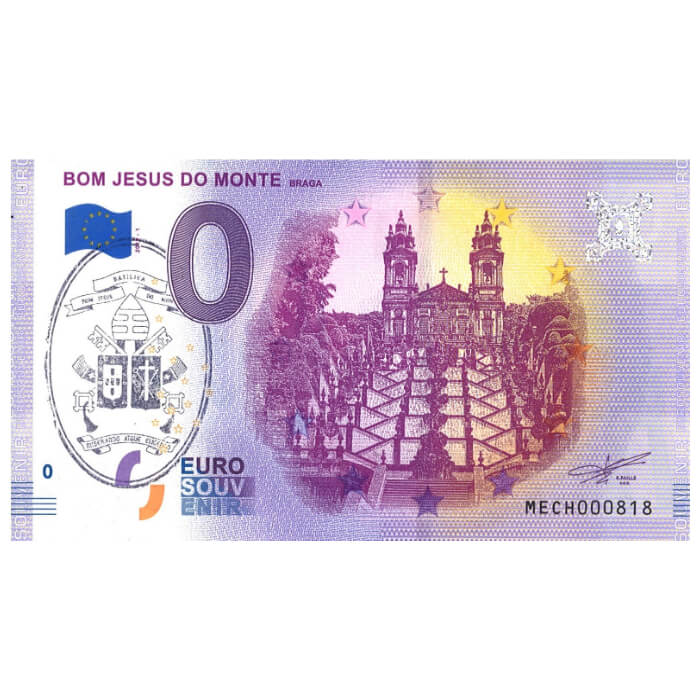 Bom Jesus do Monte: Braga MECH 2019-1 (carimbo Basílica do Bom Jesus do Monte)