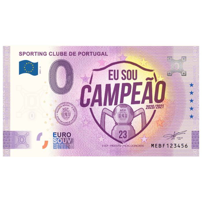 Sporting Clube de Portugal (Eu Sou Campeão) MEBF 2021-5 ANNIVERSARY