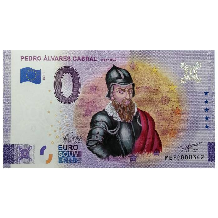 Pedro Álvares Cabral: 1467-1520 MEFC 2021-1 (pintada por Manuel Teixeira)