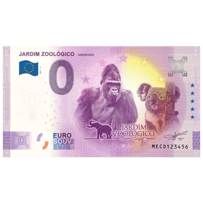 Jardim Zoológico: Lisbon Zoo MECD 2021-3 (pintada por Manuel Teixeira)
