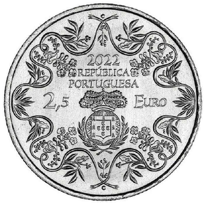 2,5€ 2022 200 anos da Constituição de 1822