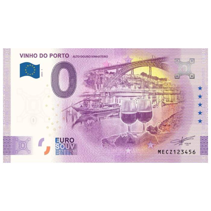 Vinho do Porto - Alto Douro Vinhateiro MECZ 2023-1 (sobreimpressão Mickey and Port Wine)