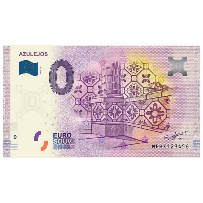 Azulejos MEBX 2019-1 (carimbo Thierry Mordant e selo 0€)