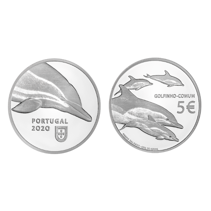 PROOF 5€ 2020 O Golfinho PRATA