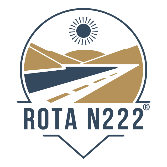 Rota Estrada Nacional 222 MEFK 2021-1 (carimbo Rota N222 Caldas de Aregos, Resende)